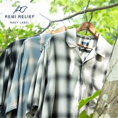 REMI RELIEF NAVY LABEL｜24SS 新作アイテム