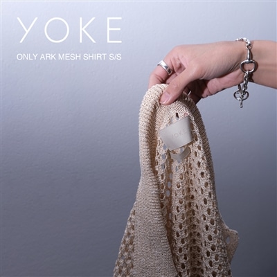 YOKE｜清涼感ある編み地が魅力の別注メッシュシャツ