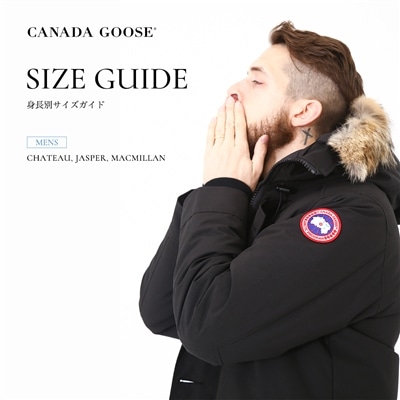 CANADA GOOSE　SIZE GUIDE【MENS】