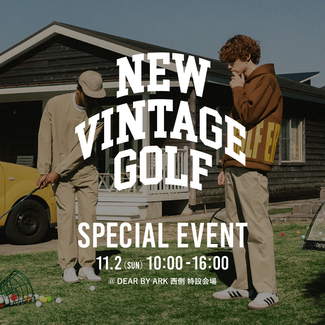 028｜NEW VINTAGE GOLF 開催のお知らせ