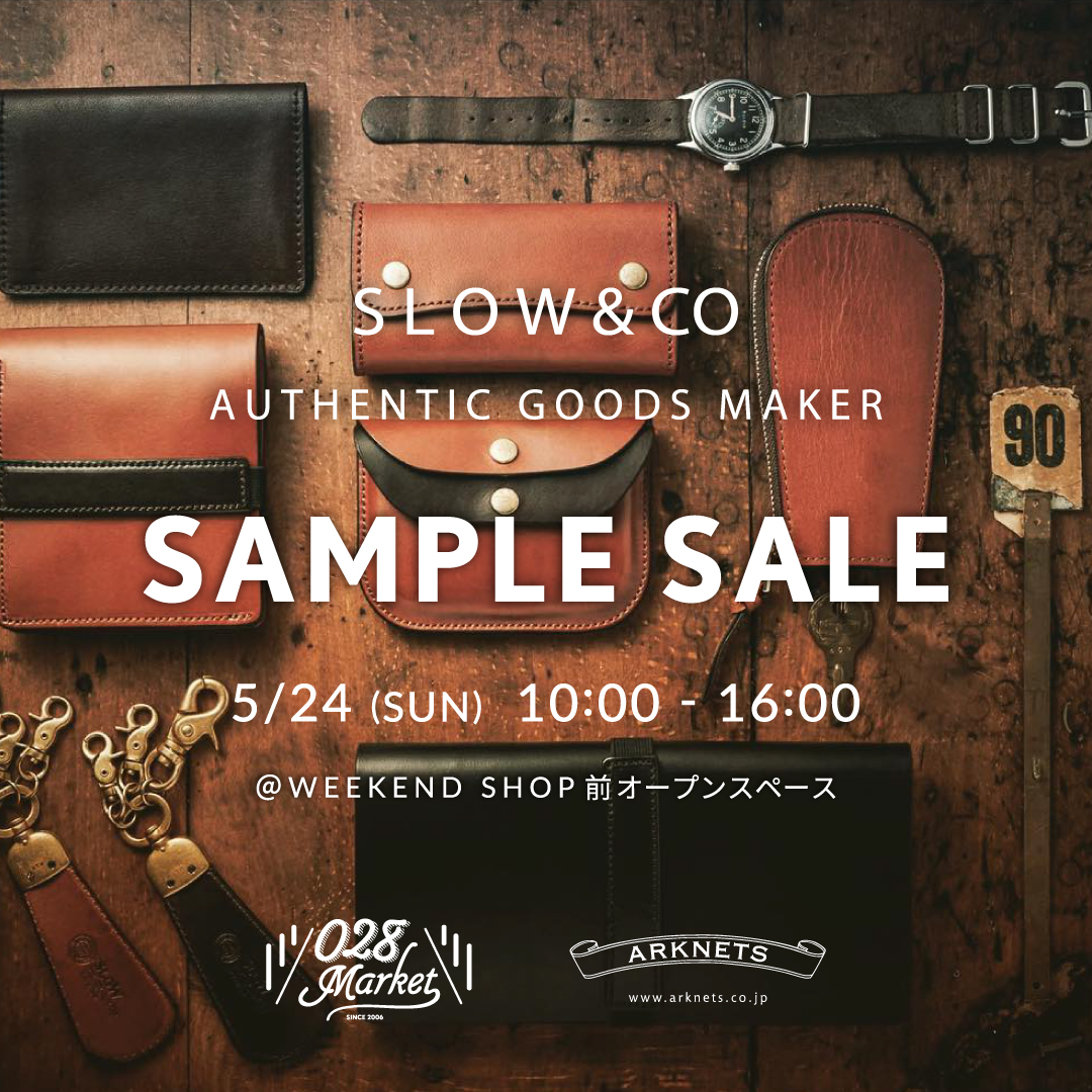 【028Market】SLOW｜SPECIAL EVENT開催のお知らせ