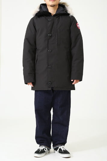 JASPER PARKA / Lサイズを175cmのスタッフが着用した例