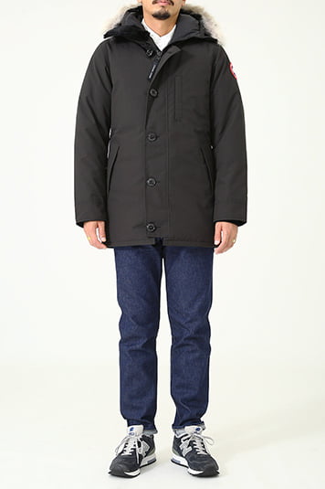 JASPER PARKA / Lサイズを185cmのスタッフが着用した例