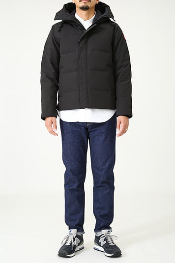 MACMILLAN PARKA FF / Lサイズを185cmのスタッフが着用した例