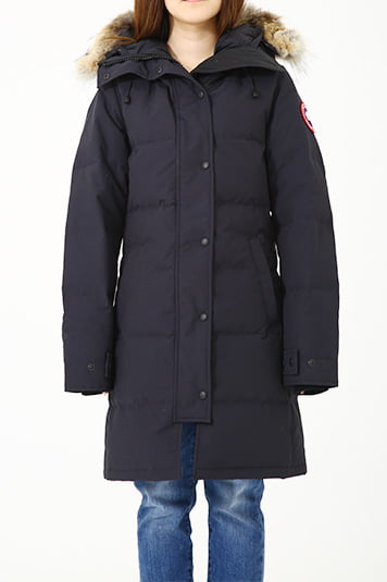 MACKENZIE PARKA / Mサイズを150cmのスタッフが着用した例