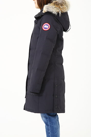 MACKENZIE PARKA / Mサイズを150cmのスタッフが着用した例