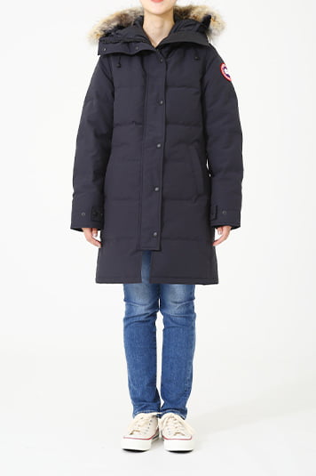 MACKENZIE PARKA / Mサイズを160cmのスタッフが着用した例