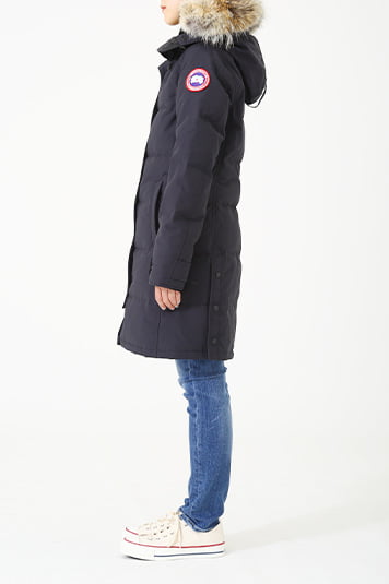 MACKENZIE PARKA / Mサイズを160cmのスタッフが着用した例