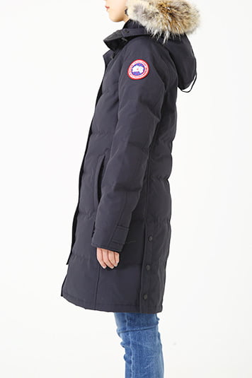 MACKENZIE PARKA / Mサイズを160cmのスタッフが着用した例