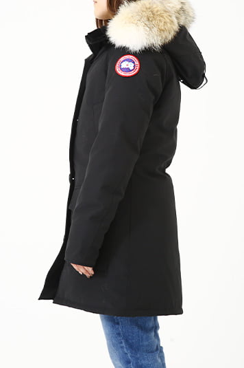 BRONTE PARKA / XSサイズを150cmのスタッフが着用した例