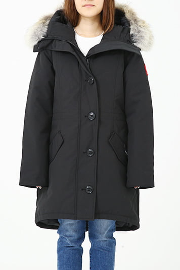 ROSSCLAIR PARKA / Sサイズを150cmのスタッフが着用した例