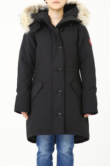 ROSSCLAIR PARKA / XSサイズを150cmのスタッフが着用した例