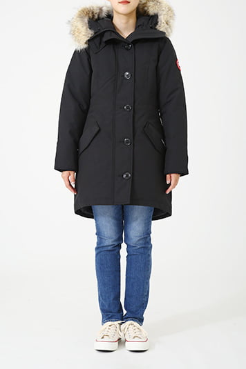 ROSSCLAIR PARKA / XSサイズを160cmのスタッフが着用した例