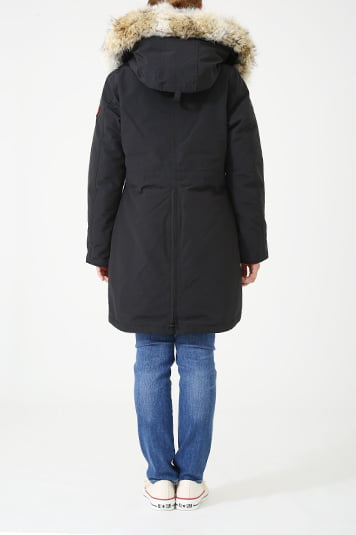 ROSSCLAIR PARKA / XSサイズを160cmのスタッフが着用した例