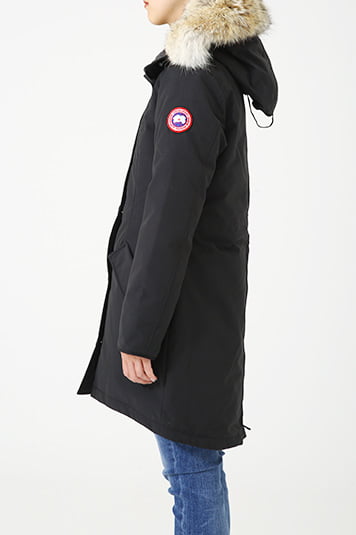 ROSSCLAIR PARKA / XSサイズを160cmのスタッフが着用した例