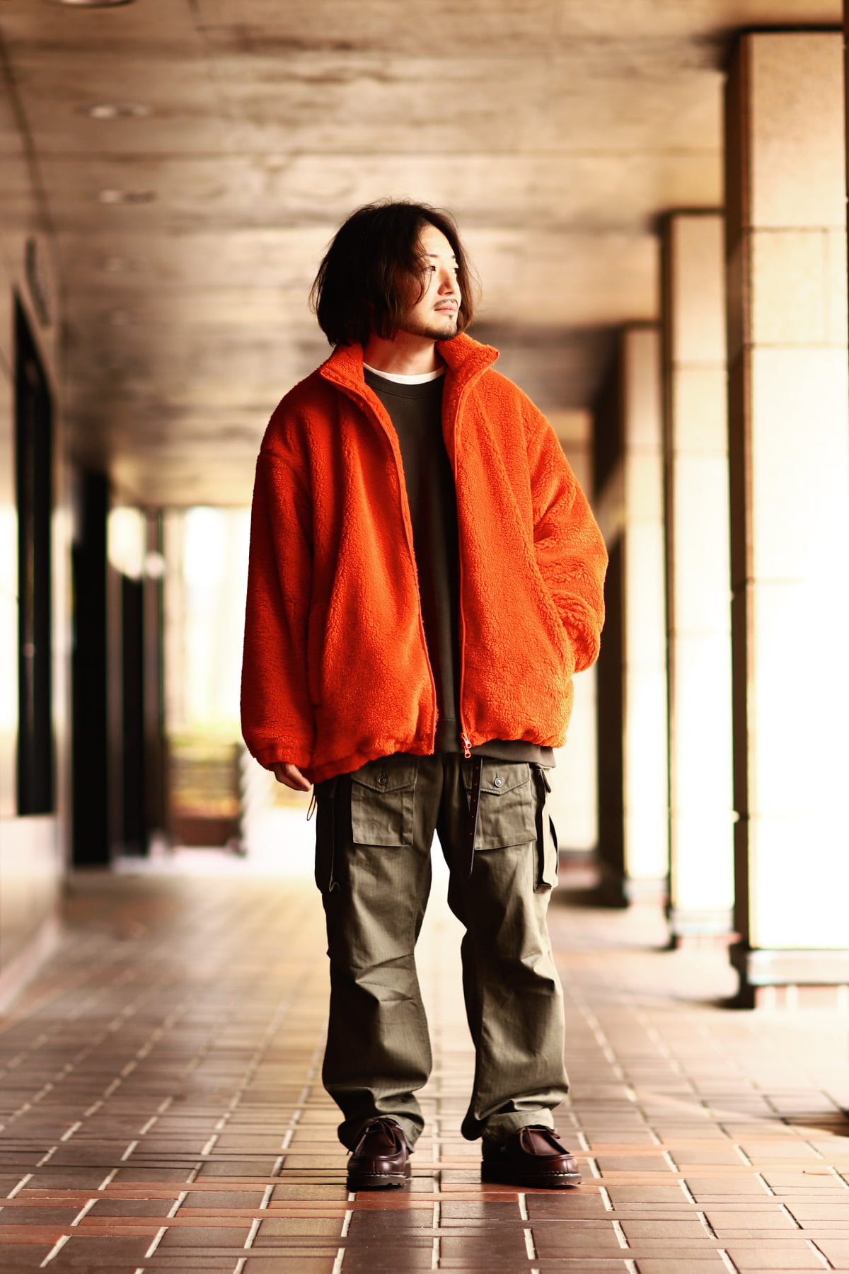 GOLD(ゴールド) - BOA FLEECE TRACK JACKET / ARKnets(アークネッツ)