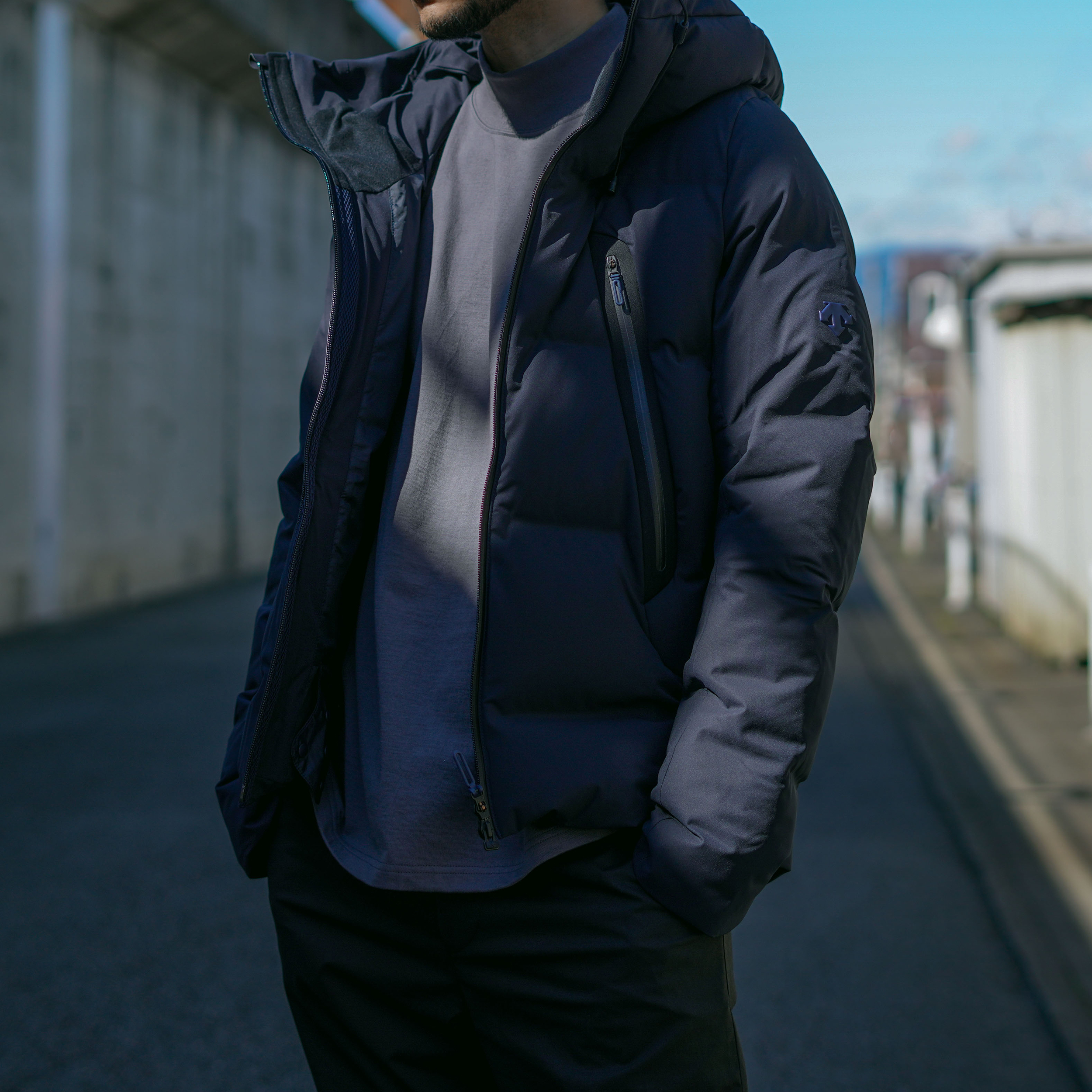 DESCENTE ALLTERRAIN(水沢ダウン)スタイリング画像