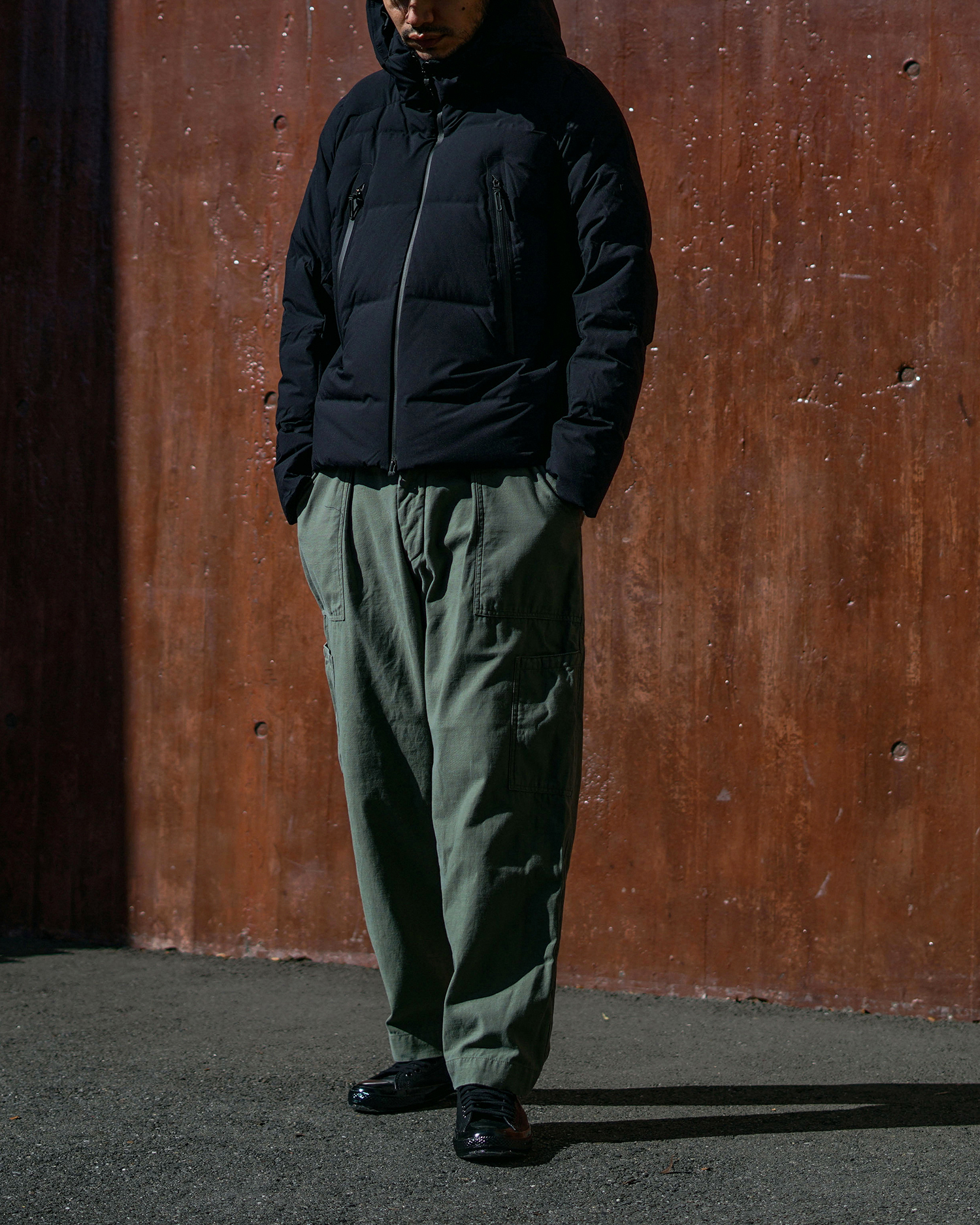 DESCENTE ALLTERRAIN(水沢ダウン)スタイリング画像