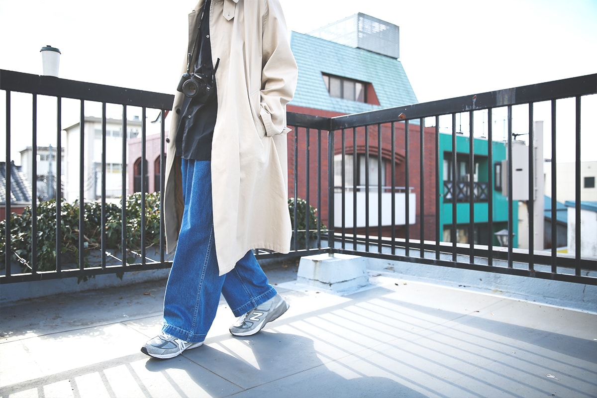 Graphpaper(グラフペーパー) - DENIM JACKET , BELTED DENIM PANTS