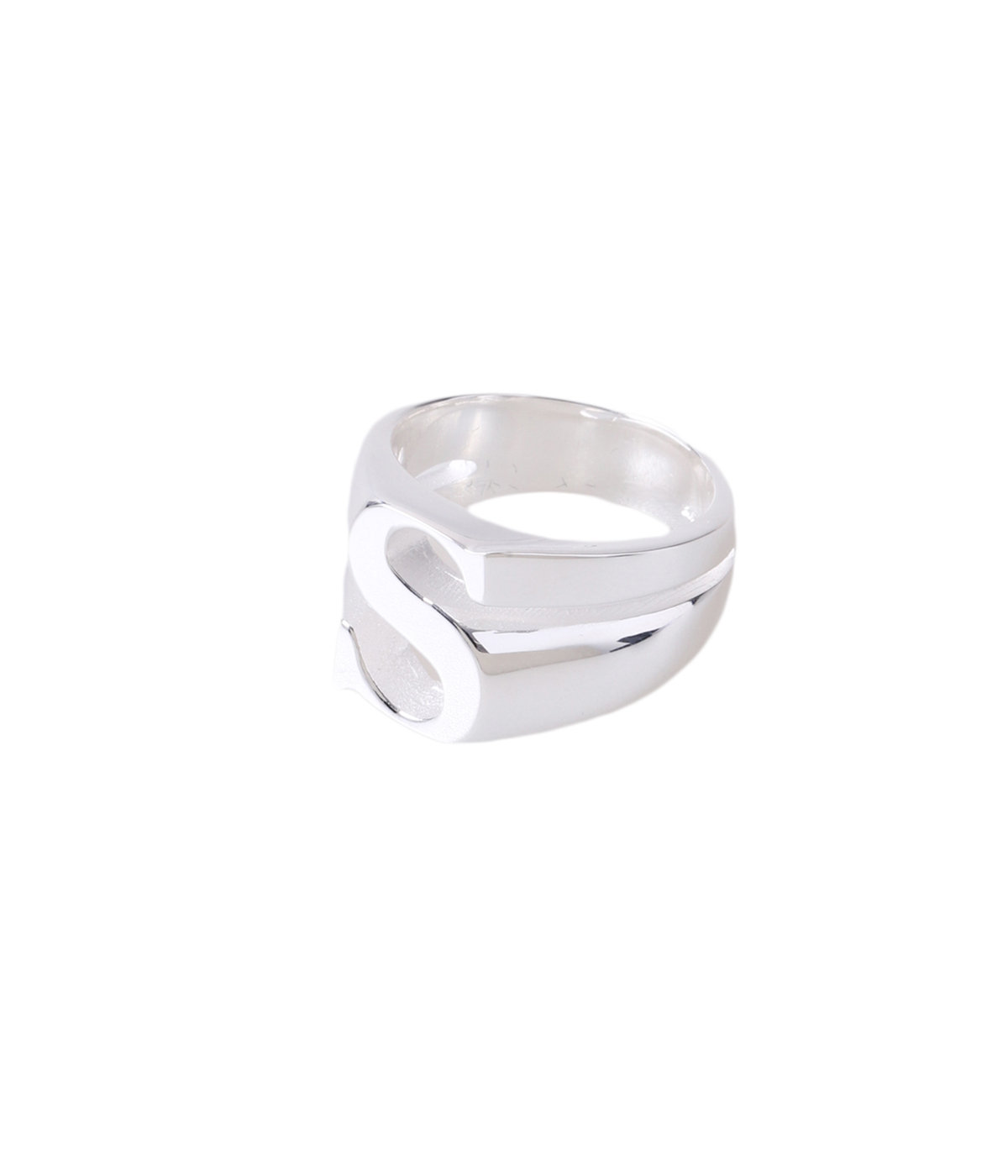 THE LETTERING SILVER RING (S)