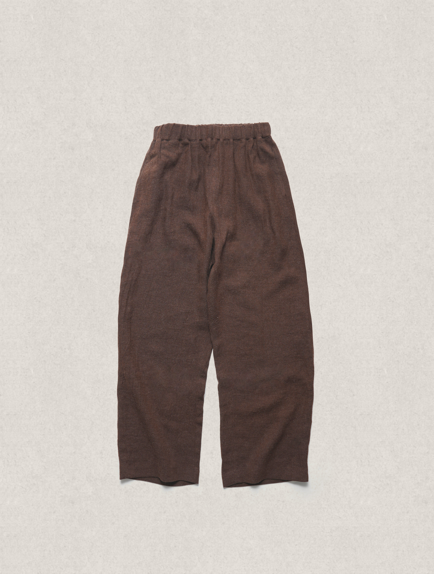 LINEN WOOL EASY PANTS