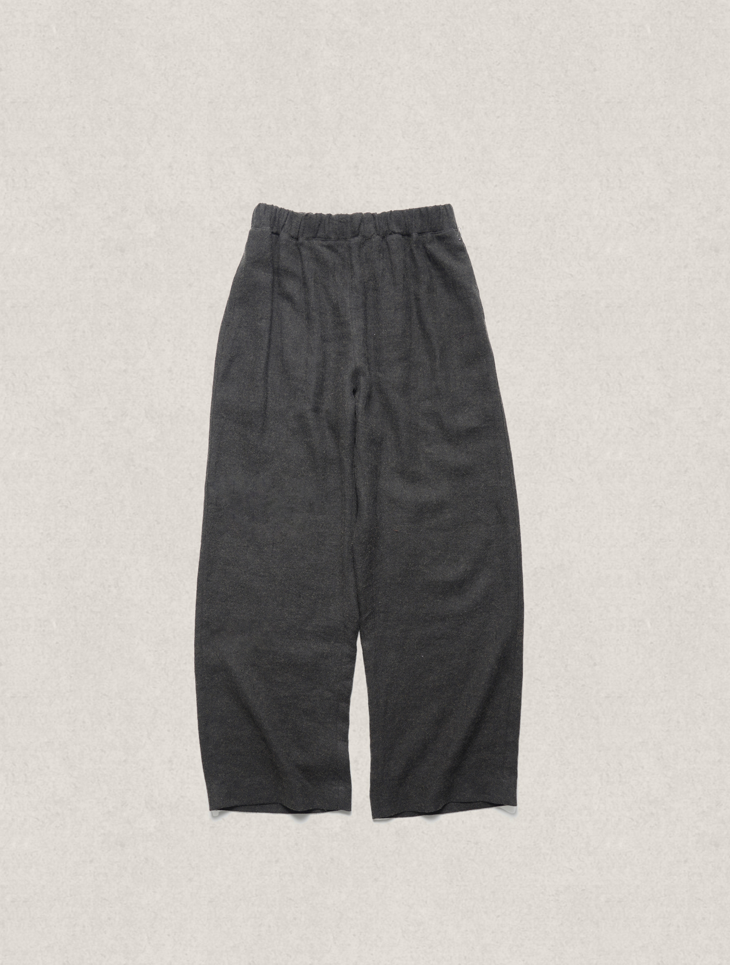 LINEN WOOL EASY PANTS