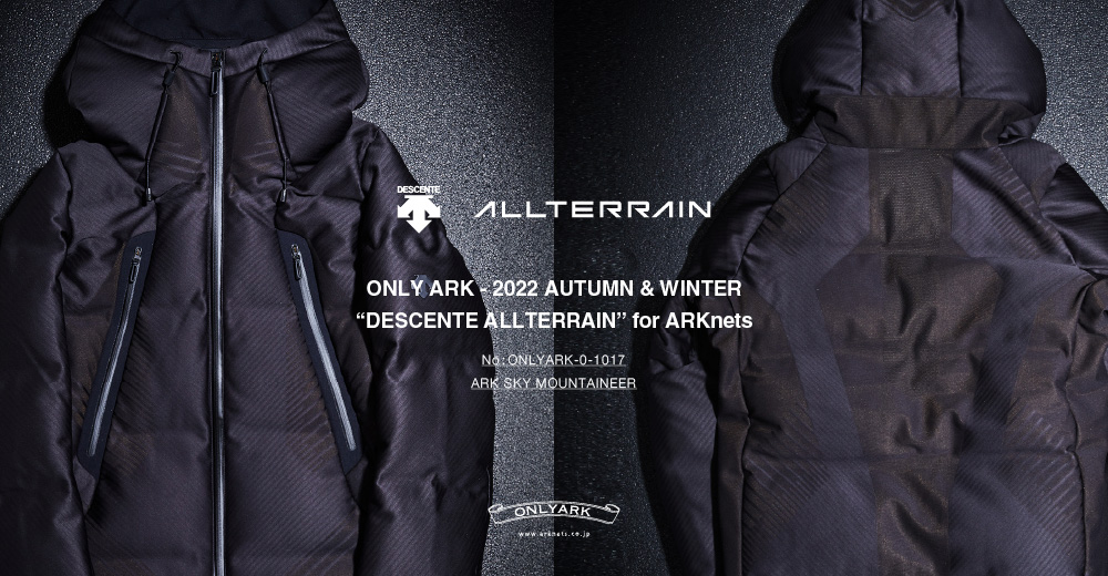 ONLY ARK｜2022 AUTUMN WINTER / ARKnets(アークネッツ)