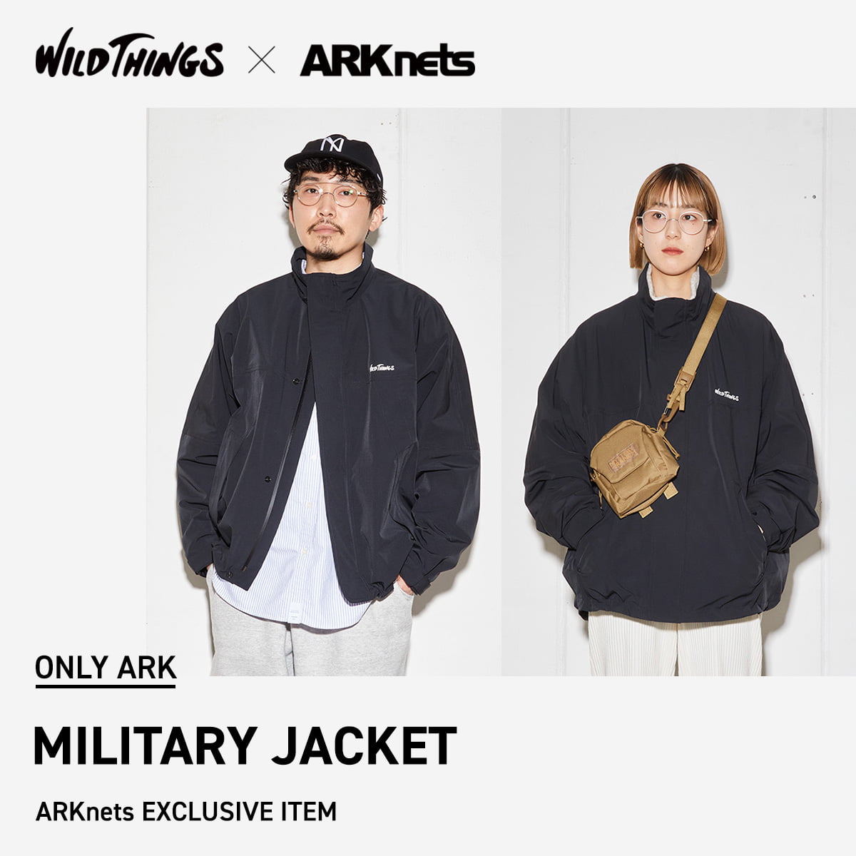WILD THINGS × ARKnets 【ONLY ARK】別注MILITARY JACKET / ARKnets(アークネッツ)