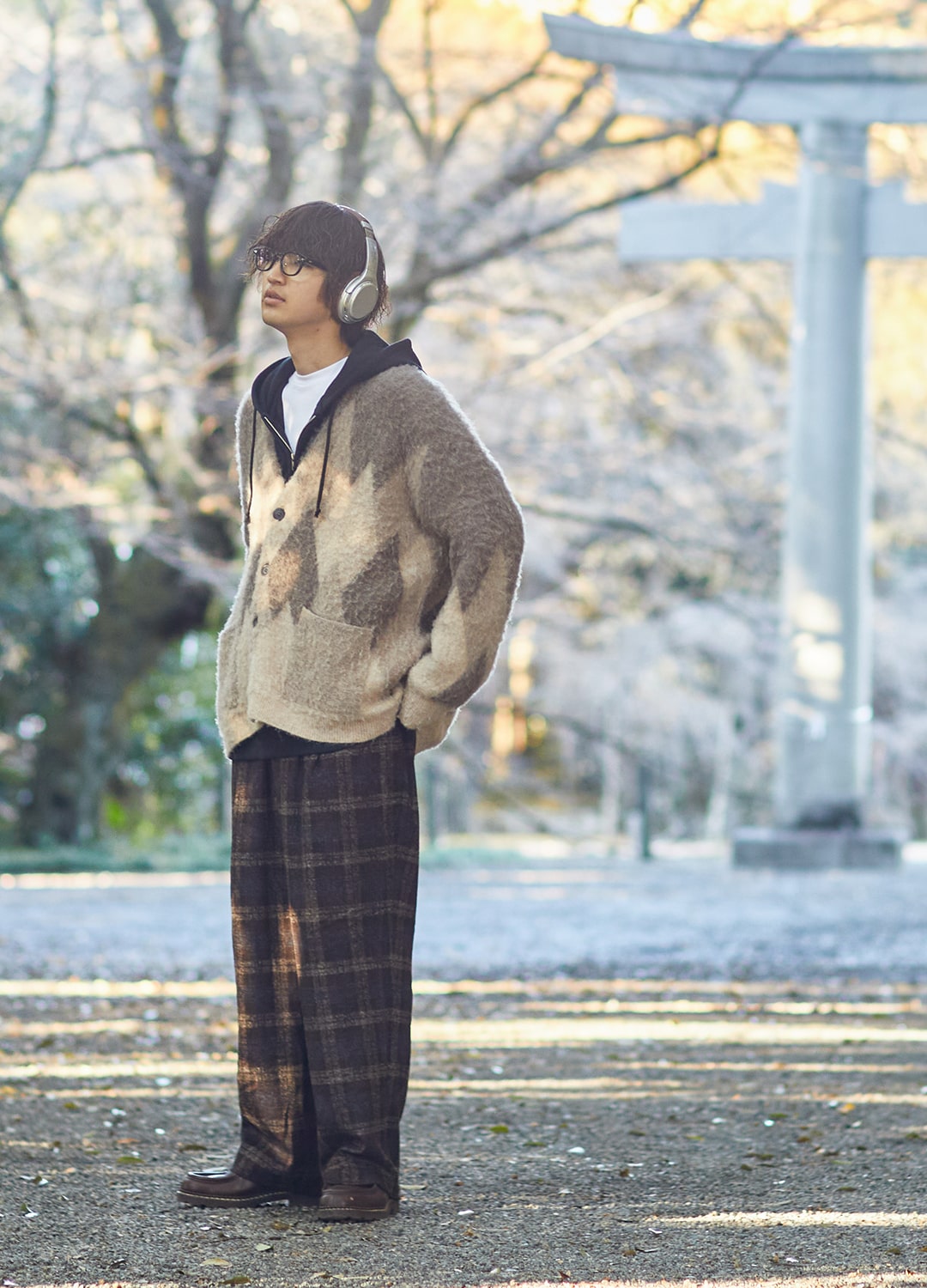 BALLAST ARK DAIYA SHAGGY CARDIGAN