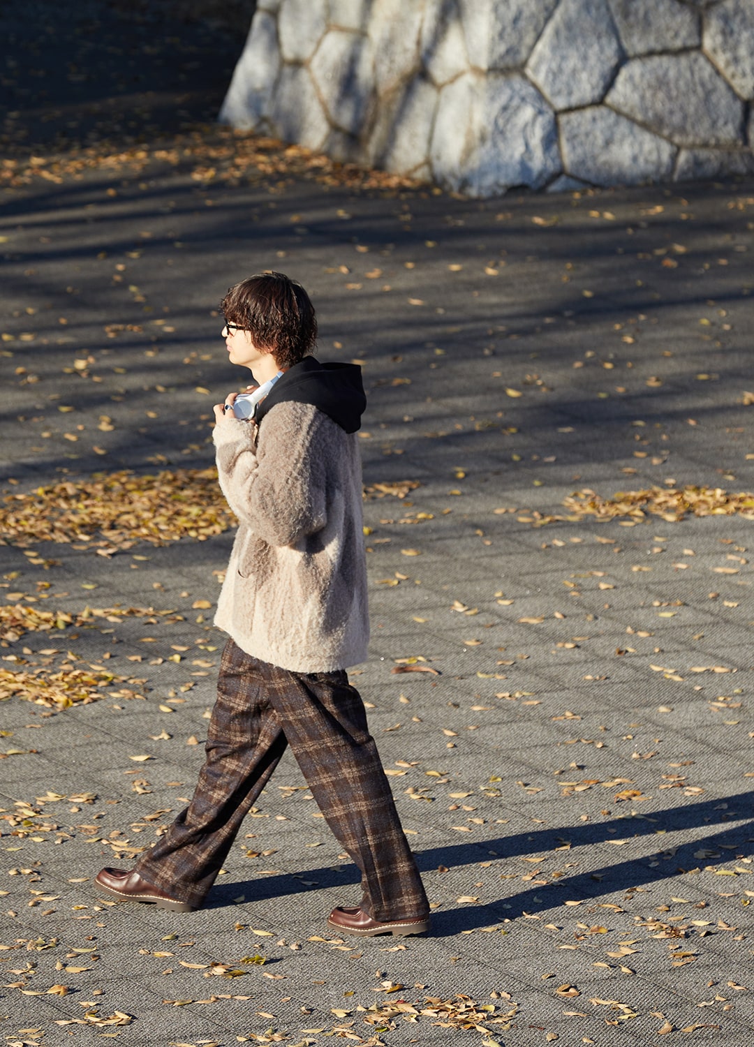 BALLAST ARK DAIYA SHAGGY CARDIGAN