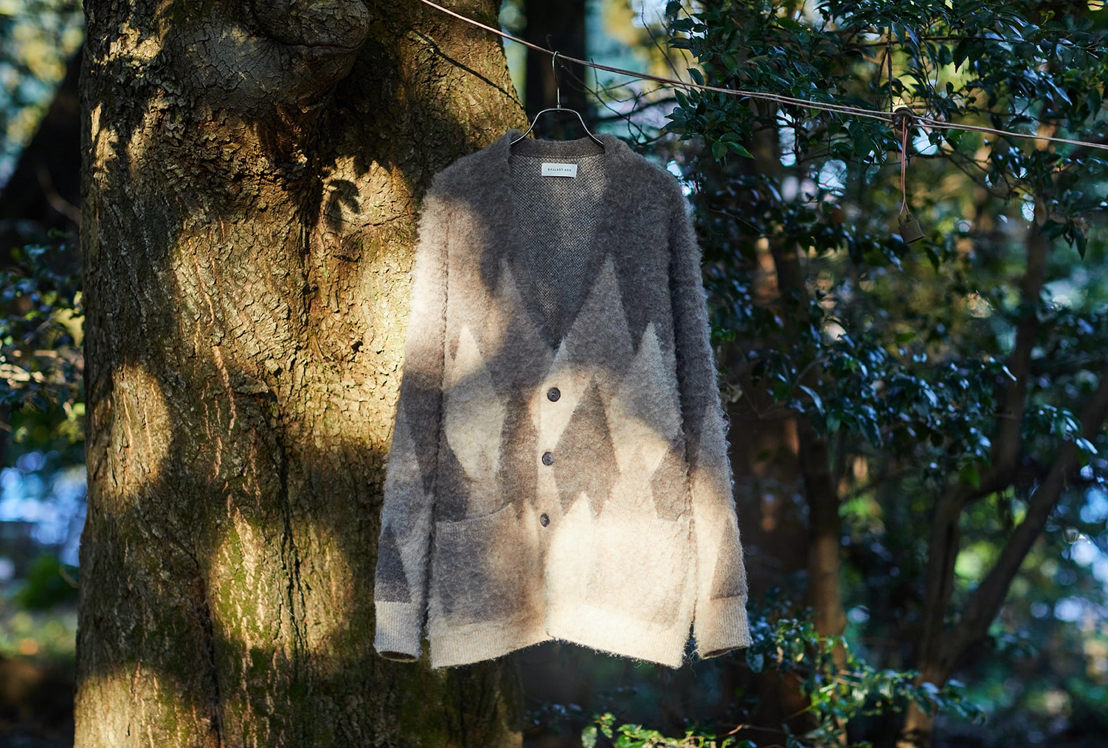 BALLAST ARK DAIYA SHAGGY CARDIGAN