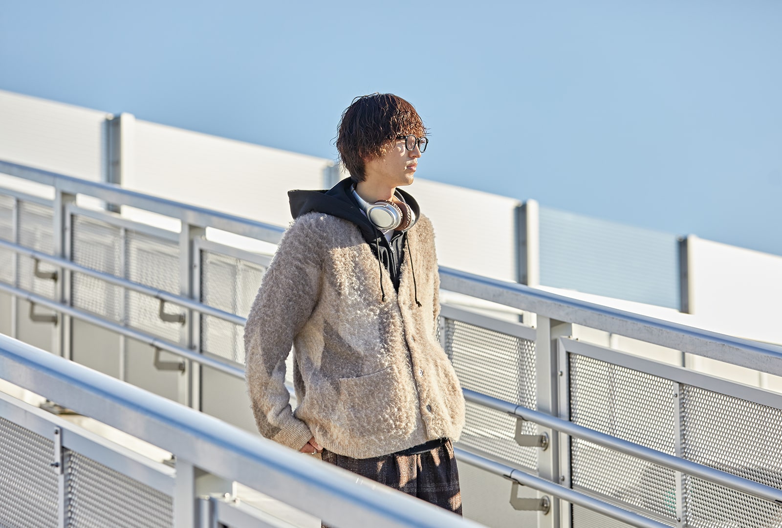 BALLAST ARK DAIYA SHAGGY CARDIGAN