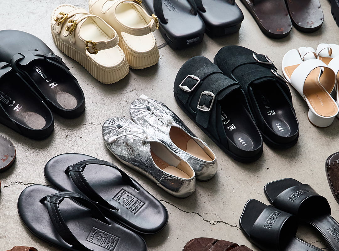 Leather Sandal Market at WEEKEND SHOP - ARKnets 公式通販