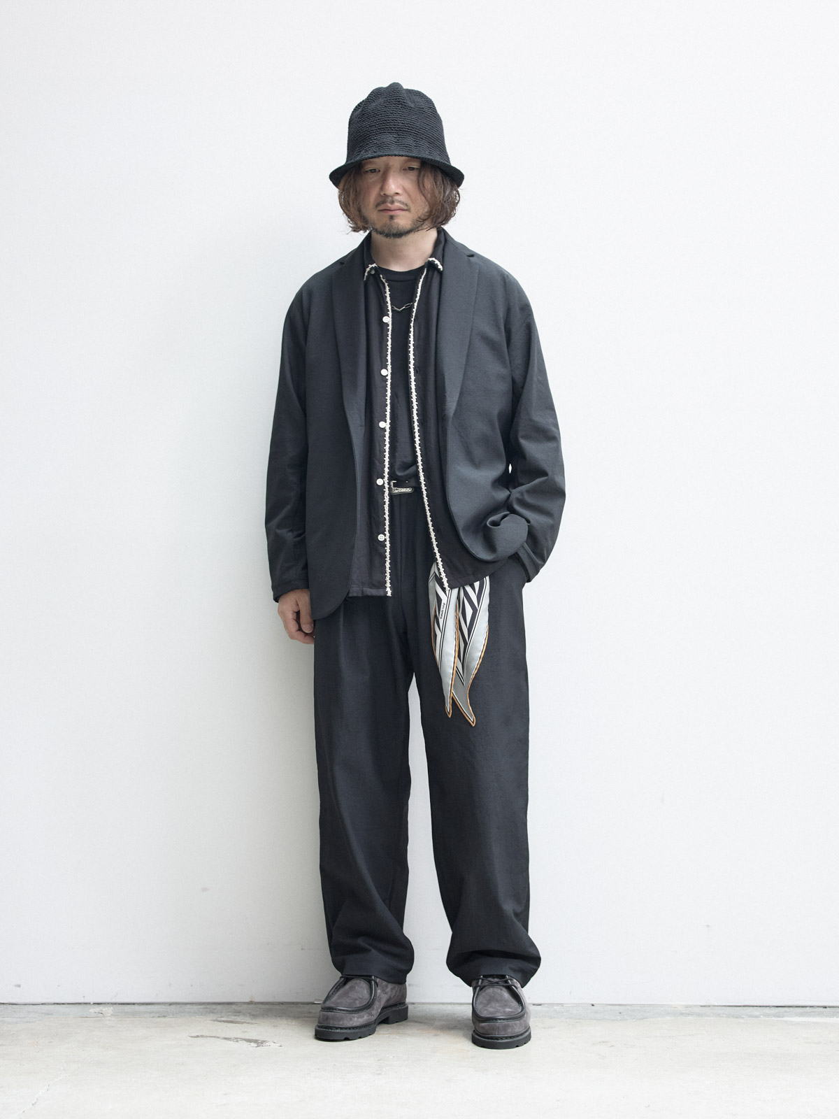 TEATORA セットアップ 着用イメージ