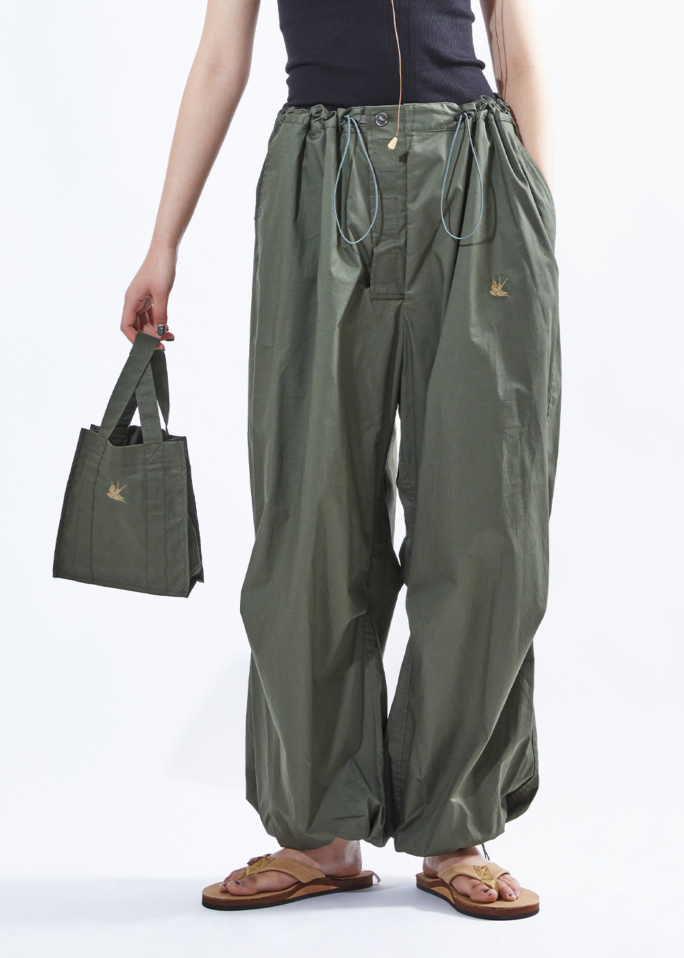 RhodolirioNロドリリオン 別注 Packable Wind Pant-