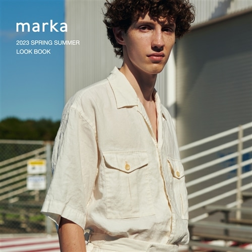 SKIPPER SHIRT - cupro linen nep cloth - | marka(マーカ) / トップス