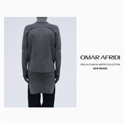 ARTICULATED DRIVERS KNIT SWEATER | Omar Afridi(オマール