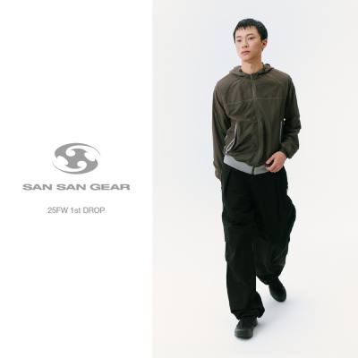 AFFINE CURVE PANTS_a | san san gear(サンサンギア) / パンツ