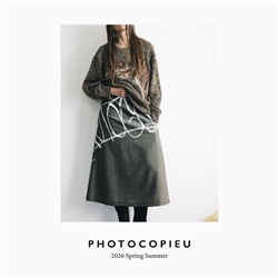 レディース】HALF-ZIP SWEATER | PHOTOCOPIEU(フォトコピュー