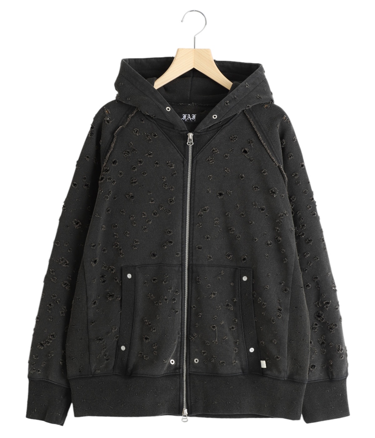 Pheeta パーカー AVIREX パーカー FADE WASH CADET PATCH H/Z HOOD/フェイド