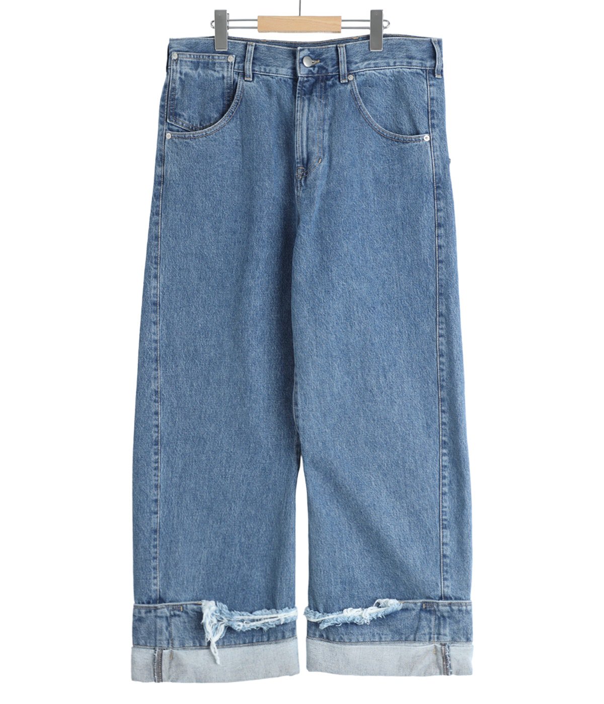 DEAN BLUE / Oversized denim trousers | MARINA YEE(マリナ・イー