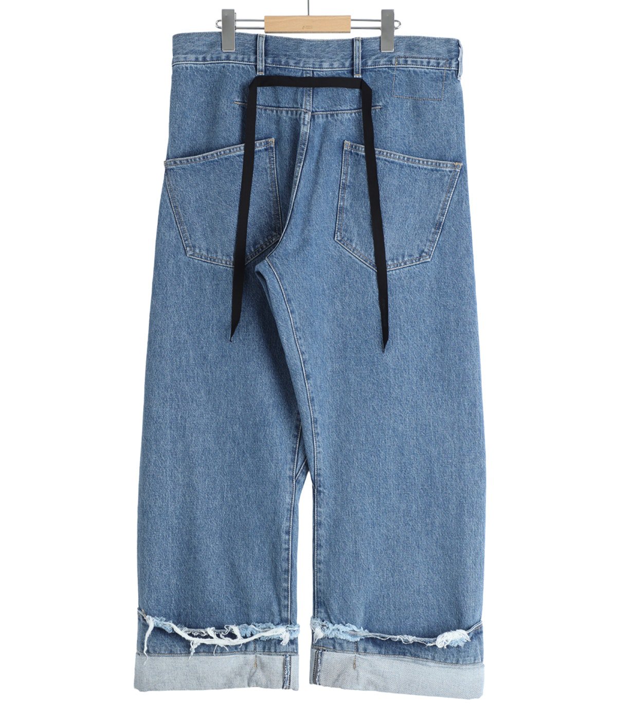 DEAN BLUE / Oversized denim trousers | MARINA YEE(マリナ・イー