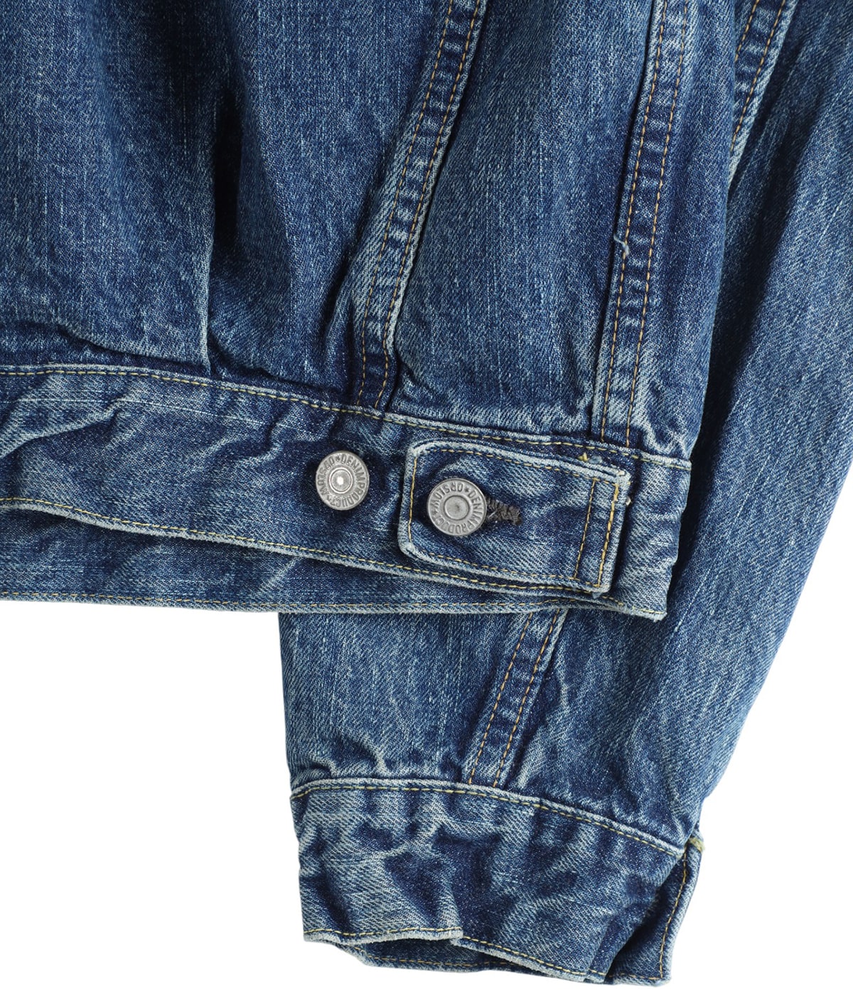 週末限定値下げ orSlow デニムコート ショップコート Orslow デニム ハーフ コート , 6 Month Wash – Navyblue