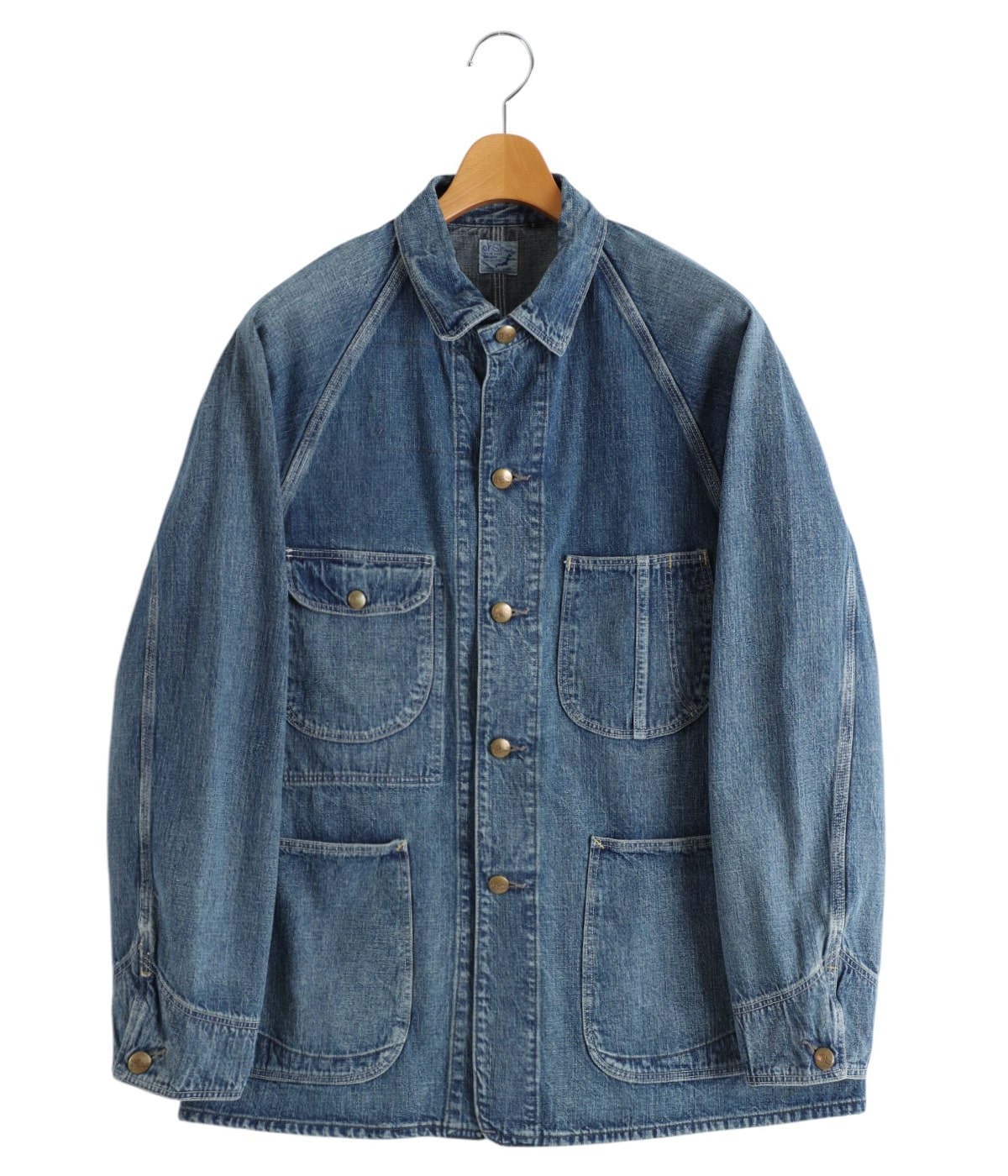 ジャケット・アウター VINTAGE 60's Oshkosh denim coverall 1960s OSHKOSH デニムカバーオール ジャケット オシュコシュ