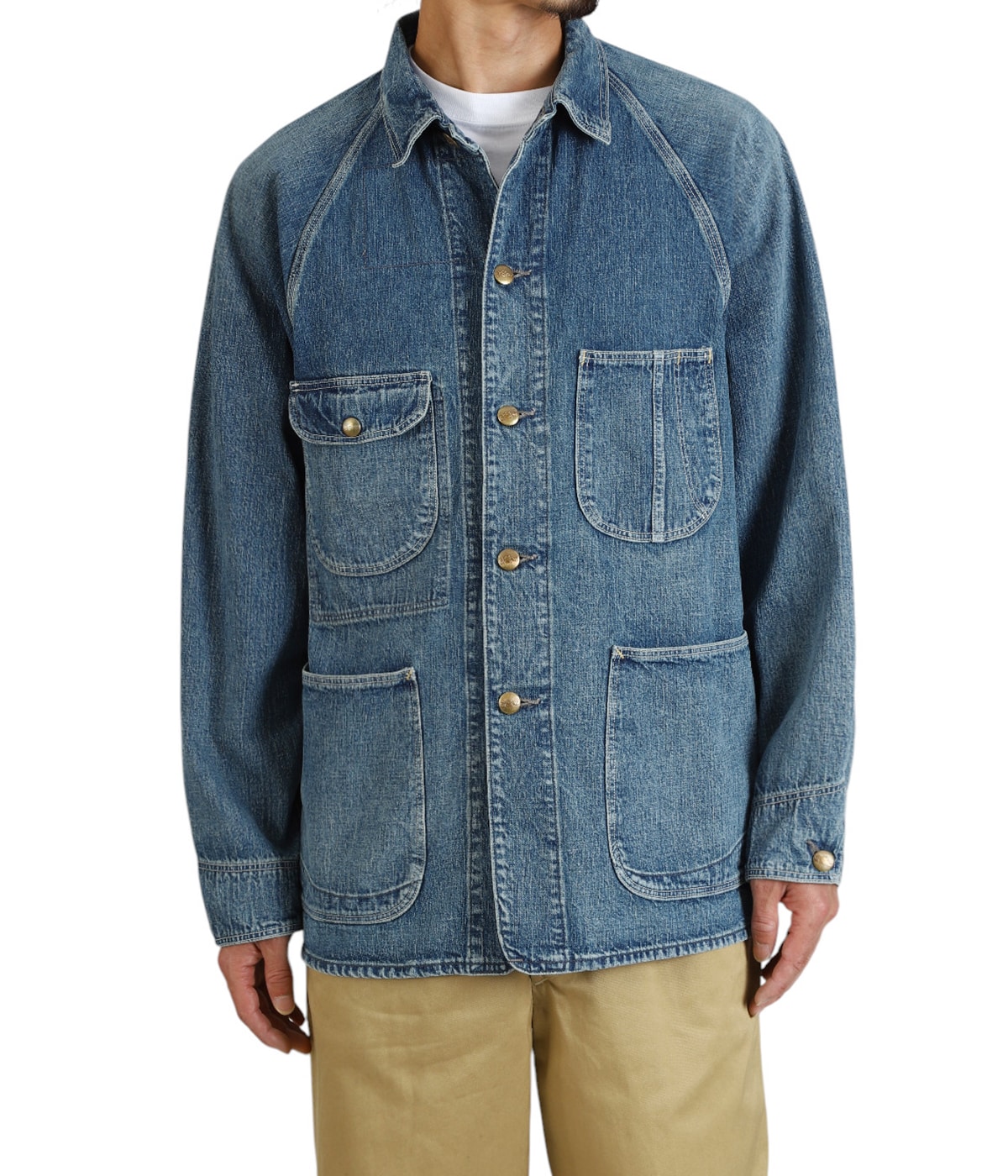 Orslow 50s Coverall Used Wash サイズ1 デニム 1950'S COVERALL USED WASH | orSlow(オアスロウ) / アウター デニム