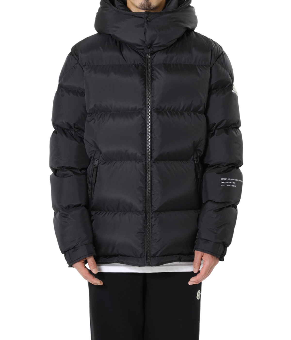 モンクレール 7 Moncler Frgmt Acanthus Moncler Genius 7 Moncler FRGMT Hiroshi Fujiwara Blue