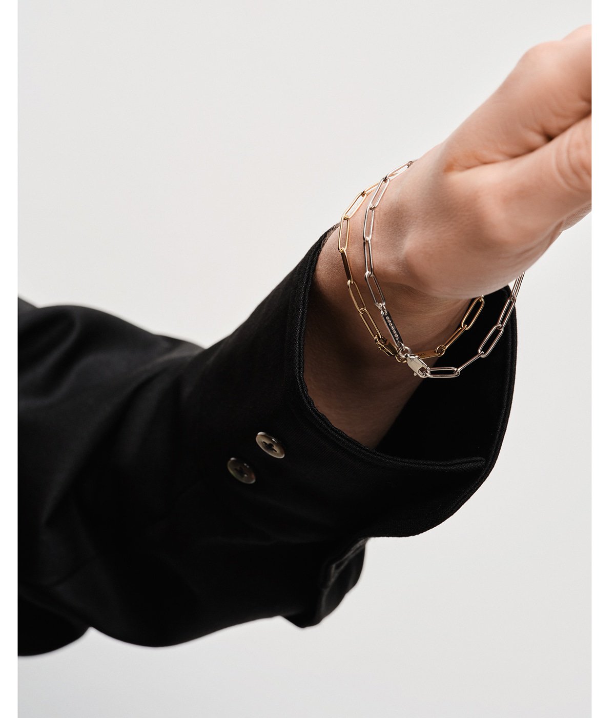 【貴重】7.7 TOMWOOD ボックスチェーン ブレスレット　メンズ TOMWOOD - Box Bracelet 【ボックスブレスレット】 7.7Inch