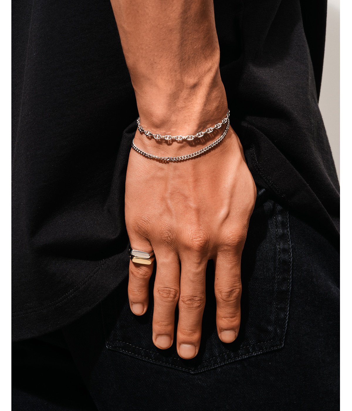 トムウッド　ブレスレット　バングル　アクセサリー　curb ブレスレット 楽天市場】TOMWOOD トムウッド Curb Bracelet L シルバー