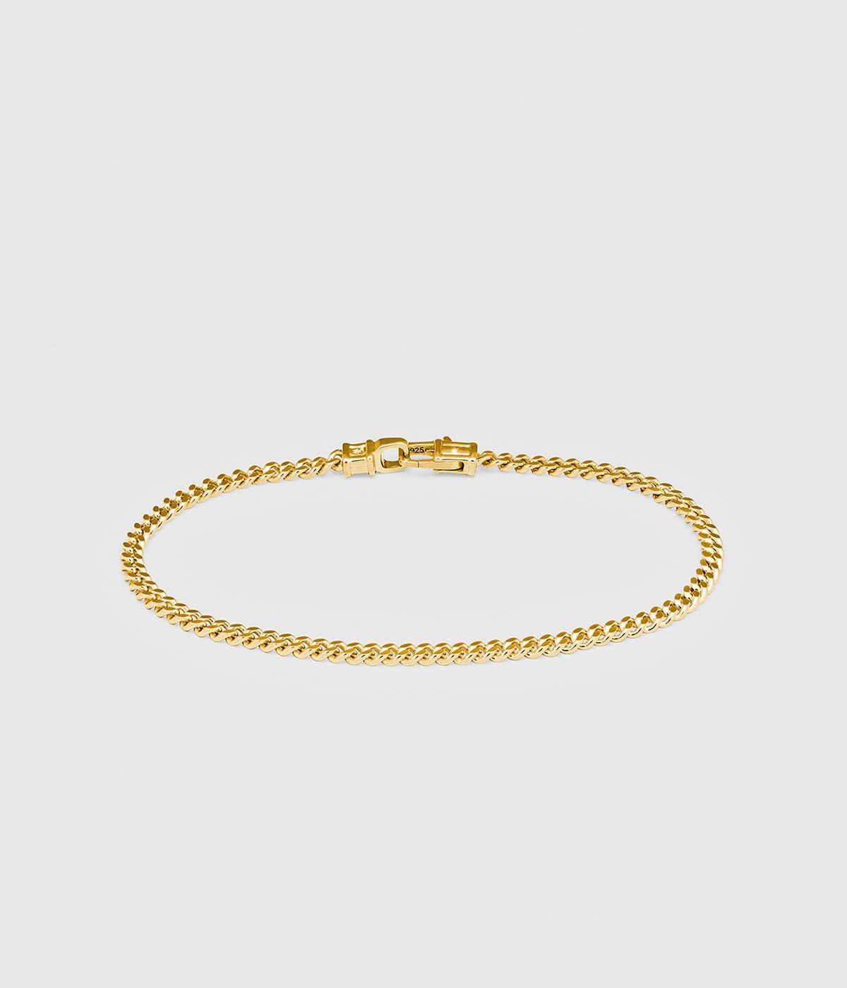 Curb Bracelet M Gold | TOMWOOD(トムウッド) / アクセサリー