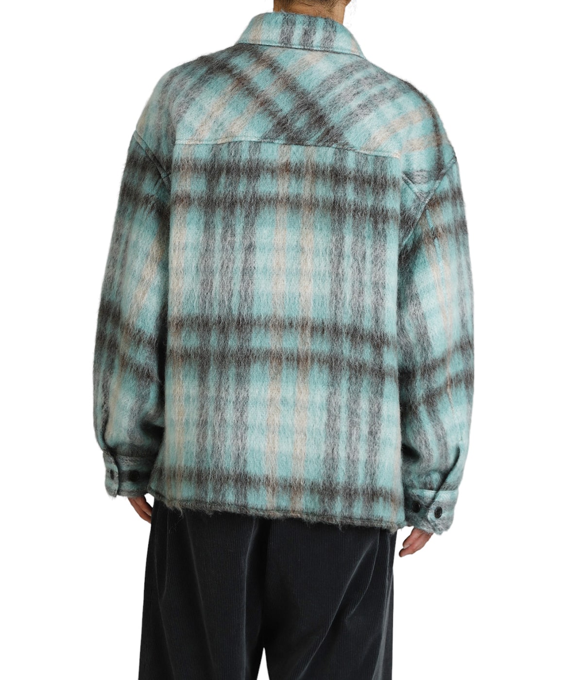 model(175cm / 60kg)B85 W75 H92 着用サイズ：L(48)